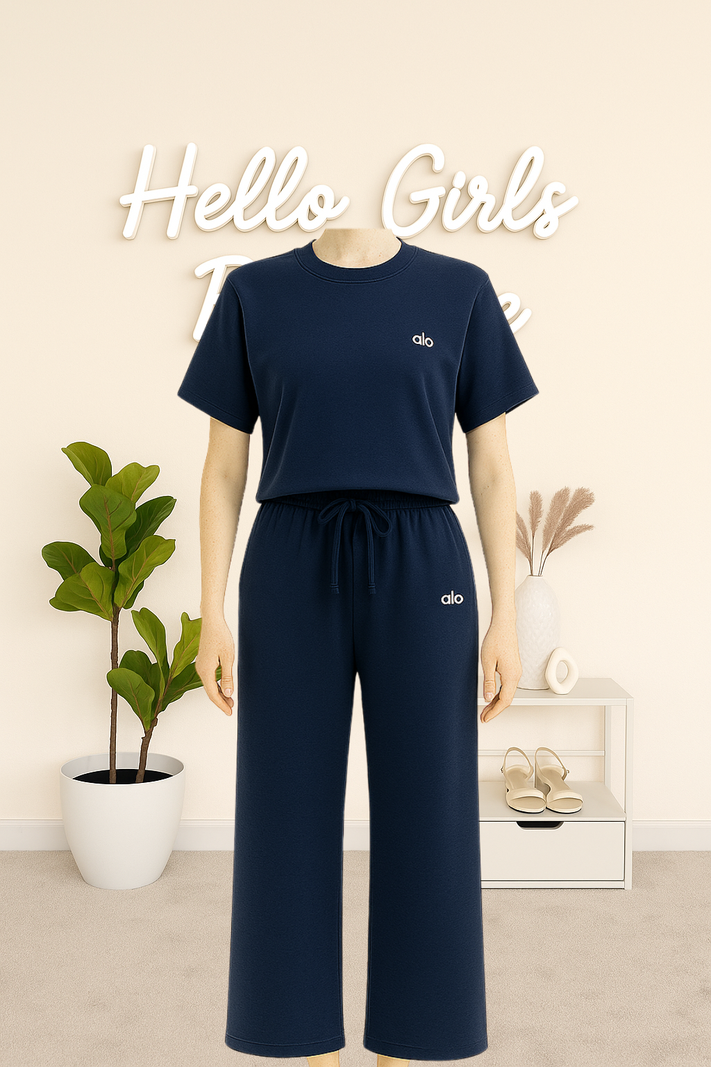 Basic Comfy Lounge Set for Women
