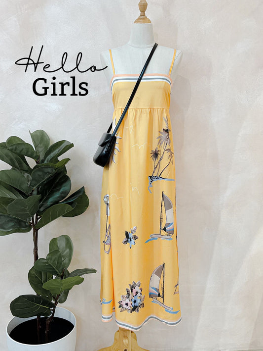 Sunny Sail Maxi Dress