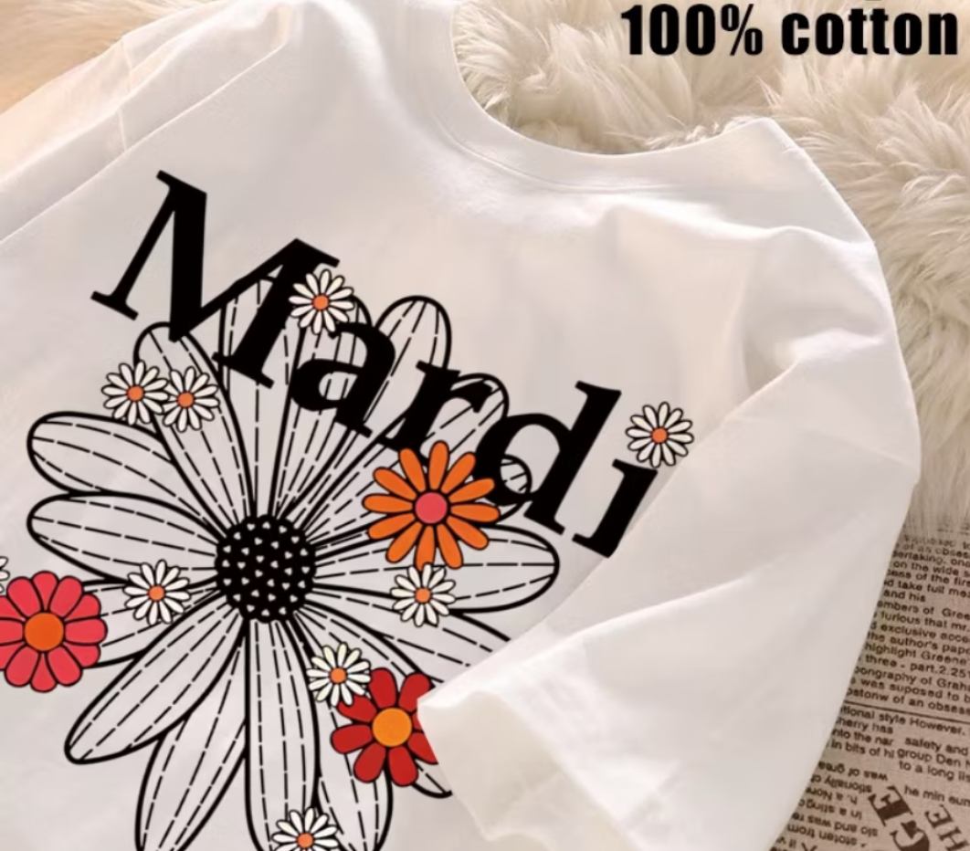 Oversize Printed Shirt