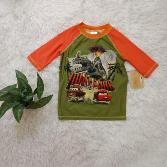 Boys’ Dino Park Rash Guard Swim Shirt
