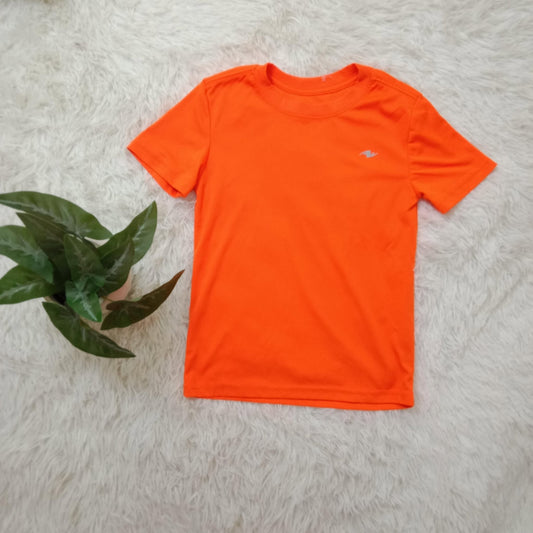 Boys’ Neon Orange Active Performance T-Shirt