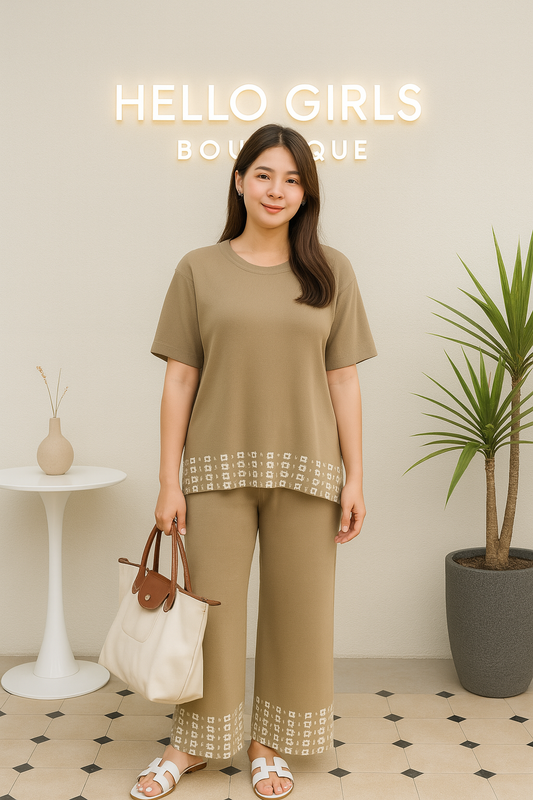 Cozy Chic Knitted Coords Set