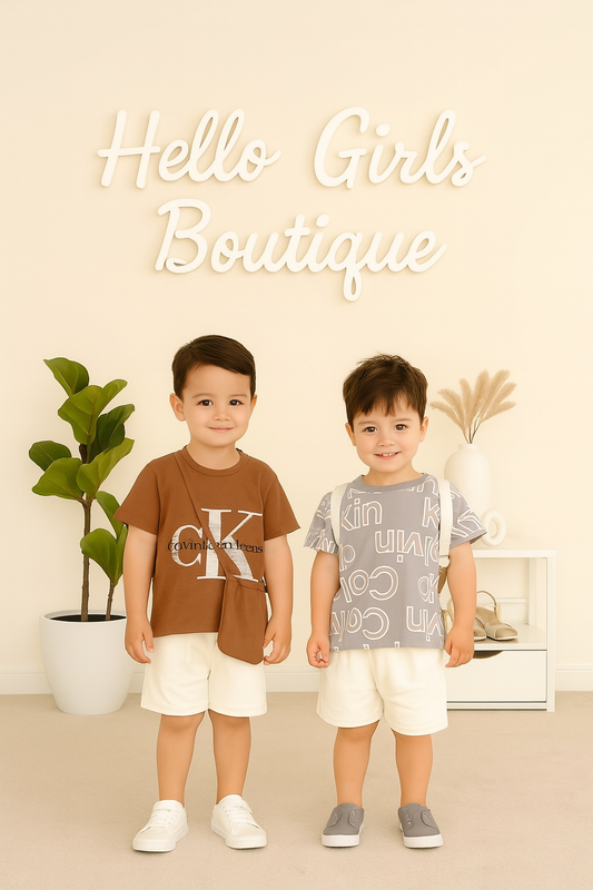 Calvin Klein Boys’ 3-Piece Casual Set