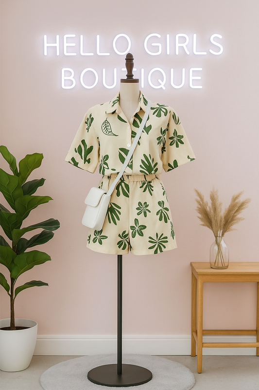 Tropical Ease Co-ord Set