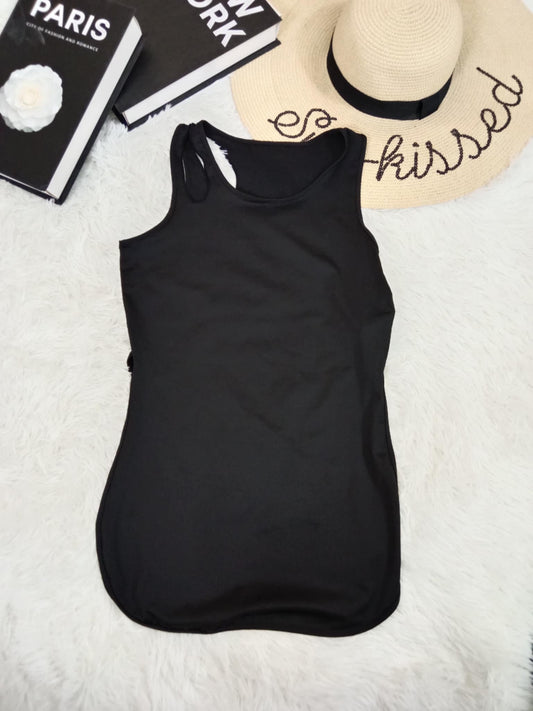 Classic Black Sleeveless Tank Top